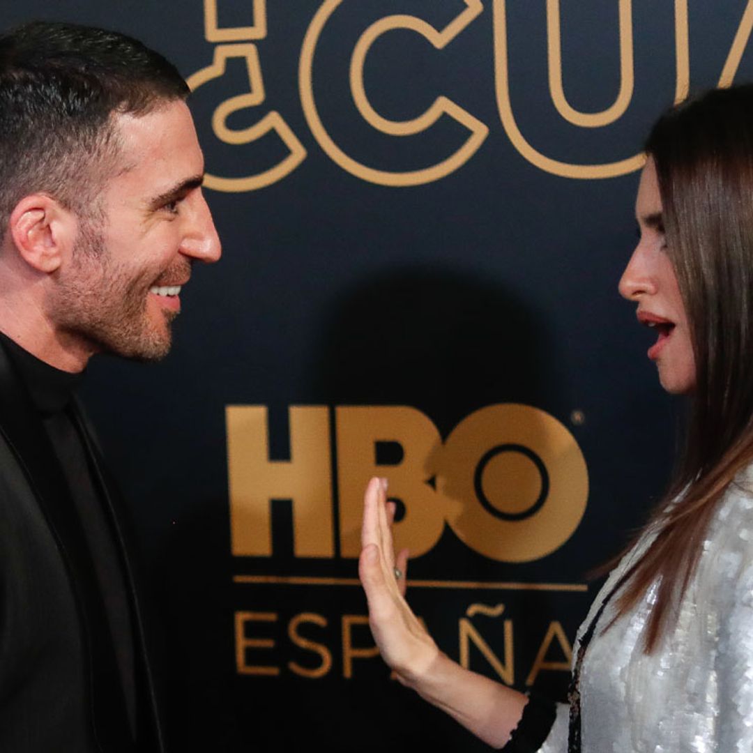 Un sueño cumplido: Miguel Ángel Silvestre se emociona al abrazar... ¡a Penélope Cruz!