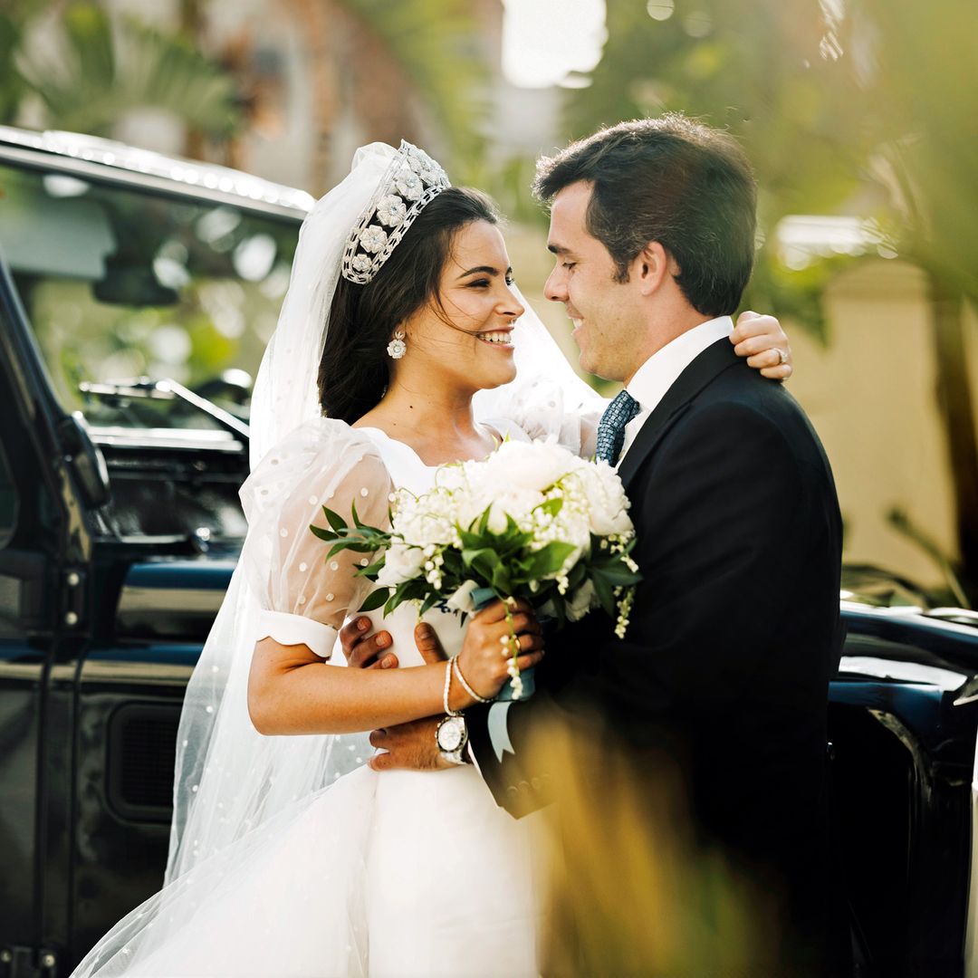 Entramos en la boda de Natalia Santos y Esteban Rivas: la unión de dos grandes sagas empresariales