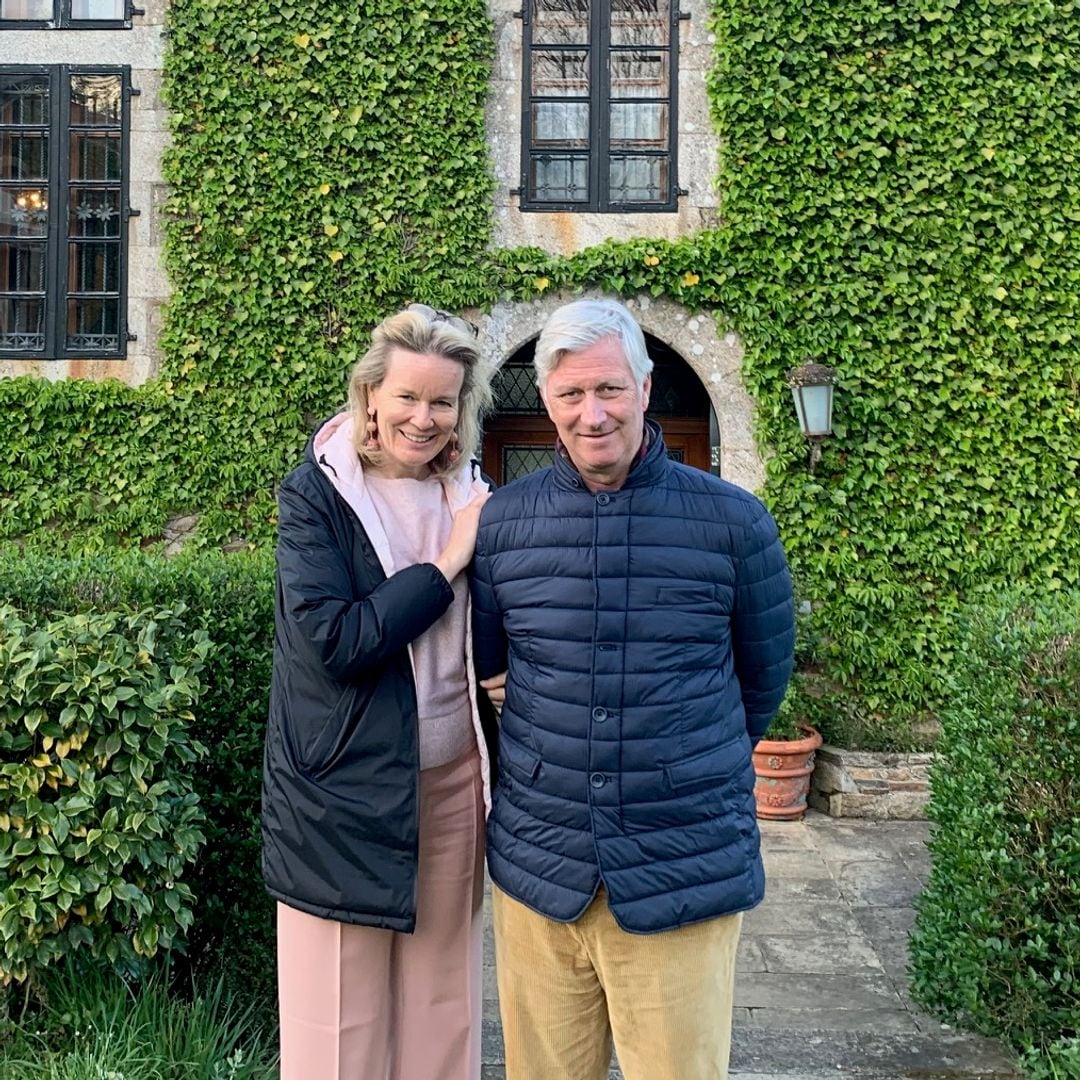 El refugio secreto de los reyes Felipe y Matilde de Bélgica en el camino de Santiago y la foto que lo demuestra