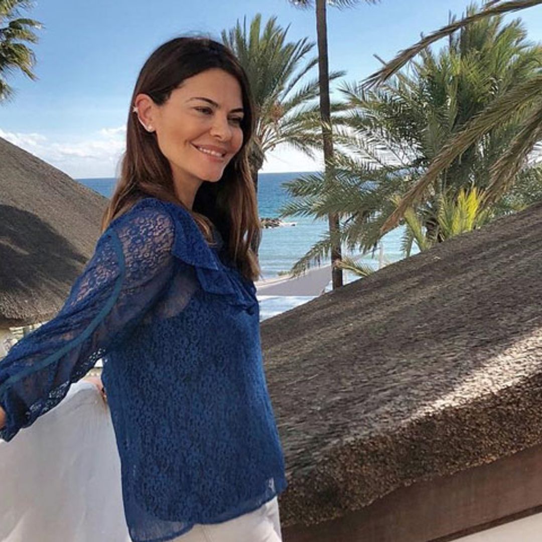 María José Suárez recibe un tierno regalo el día de San Valentín... ¡y no es de su marido!