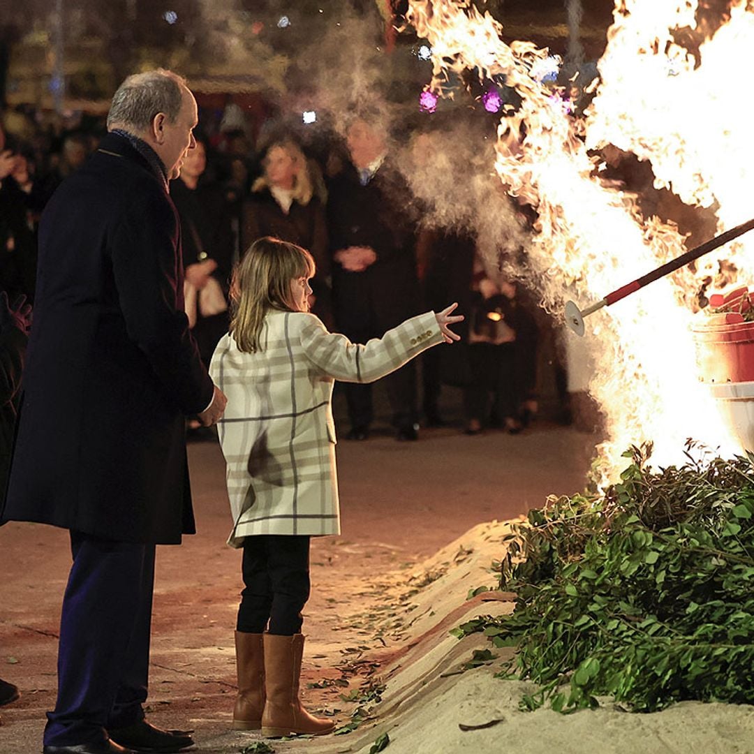 La gran ilusión de Jacques y Gabriella de Mónaco, junto a sus padres, en el arranque de Santa Devota