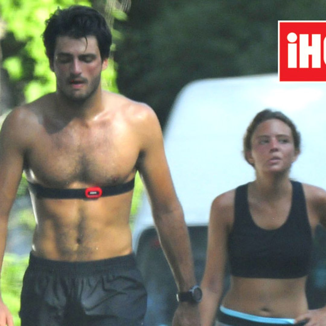 EXCLUSIVA: Carlos Sainz Jr, el mejor compañero de 'running' de su novia, Isabel Hernáez
