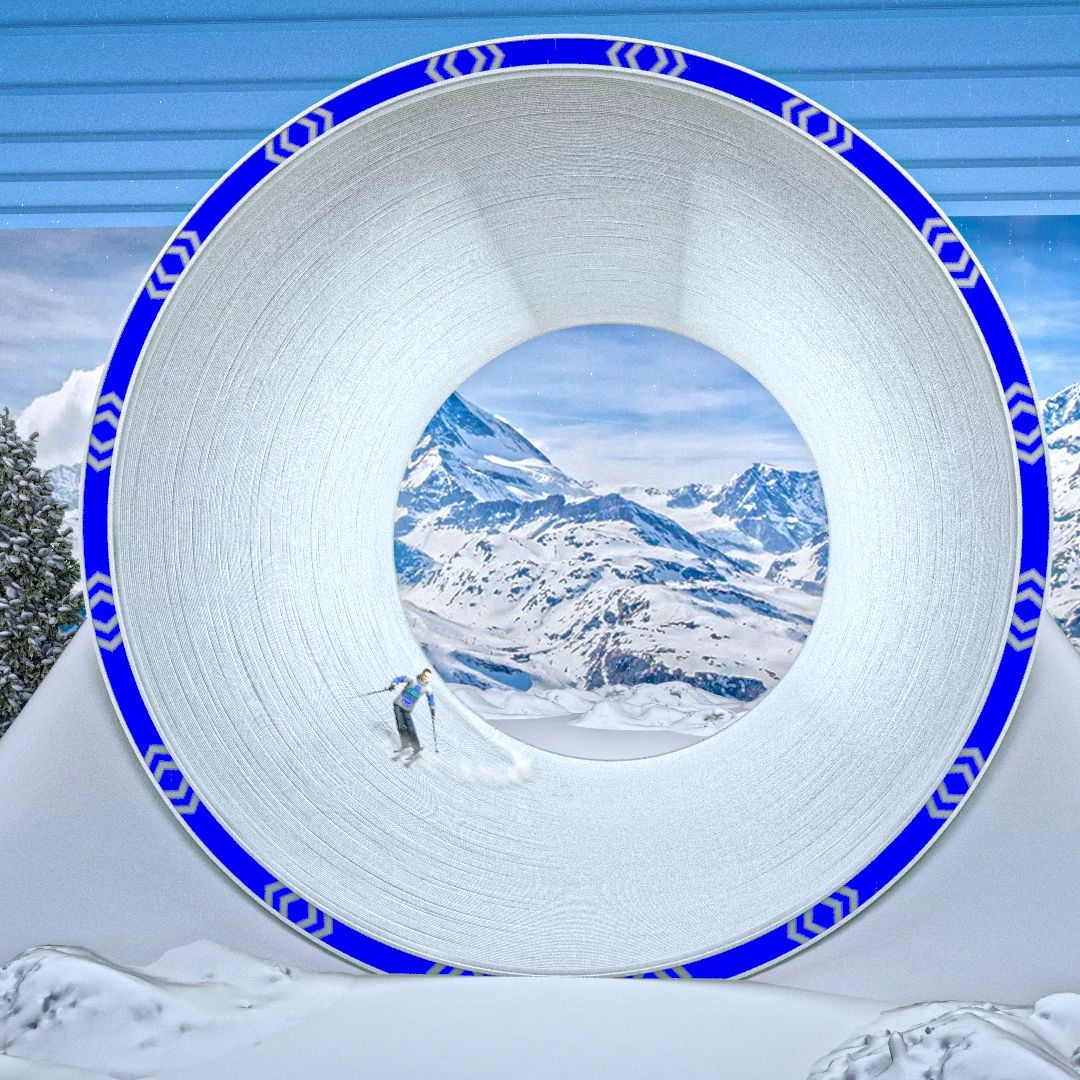 Ni montaña ni invierno: así será la nueva pista giratoria que cambiará la forma de esquiar