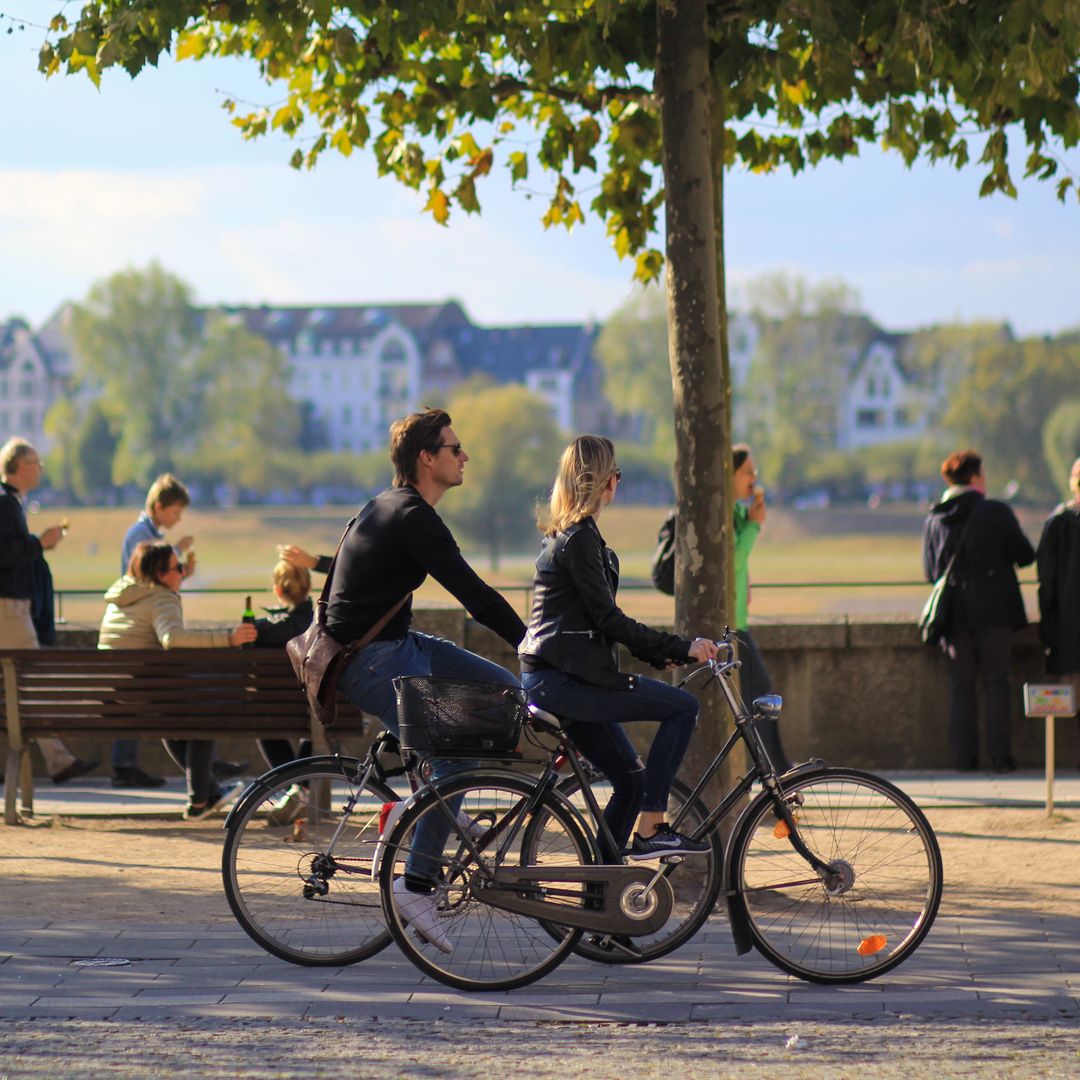 Paseo en bici por Düsseldorf