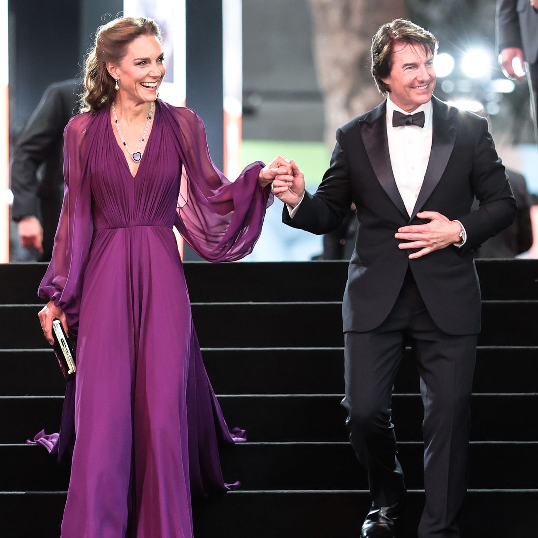 Tom Cruise lo ha conseguido: Kate Middleton ya camina de su mano después del incómodo momento que vivieron en 2022