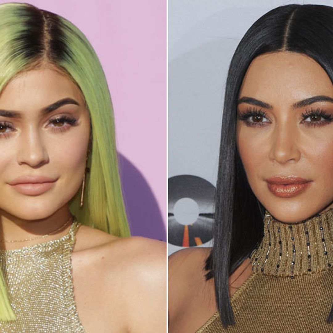 Kim Kardashian y Kylie Jenner, como dos gotas de agua en su último proyecto 'beauty'