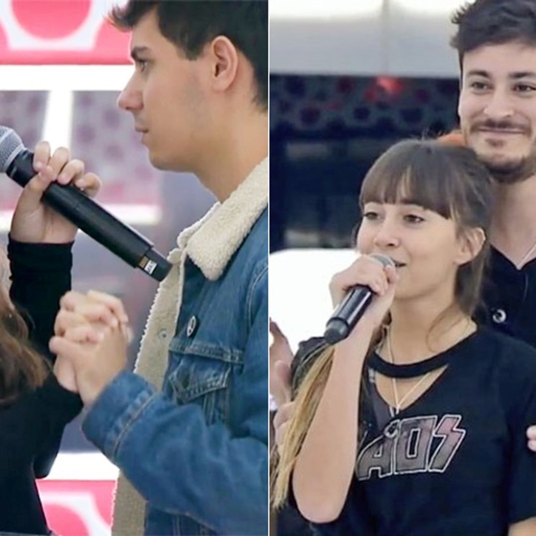 Innegable química artística en la Academia: Alfred y Cepeda improvisan como bailarines para Aitana y Amaia