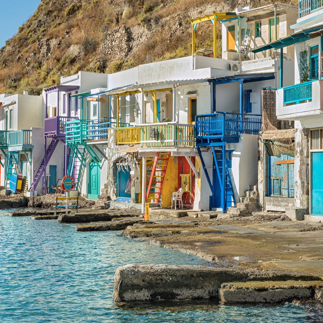 Mandrakia, una de las villas más fotogénicas de Milos