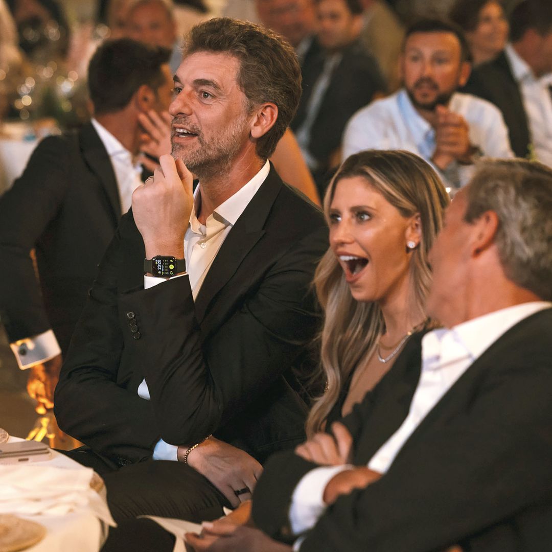 Gasol junto a su mujer en una gala oficial