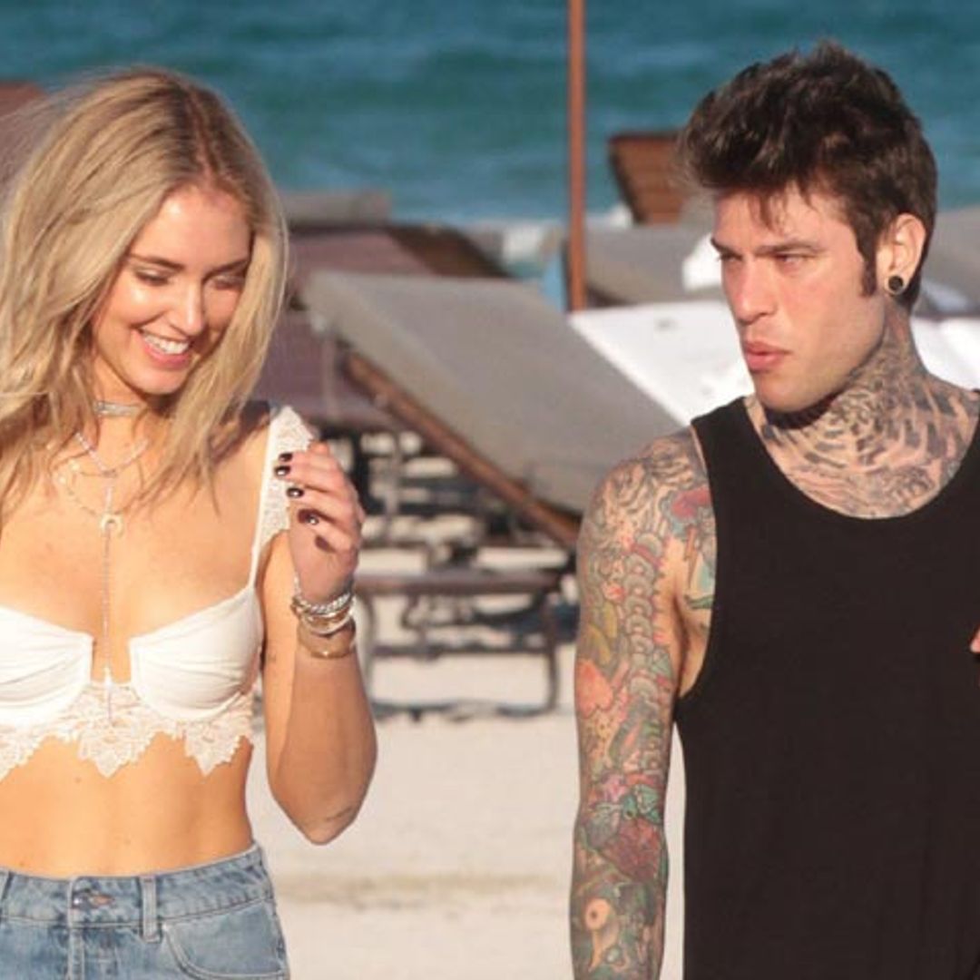 Si no quieres pasar desapercibido en la playa, inspírate en Chiara Ferragni y su novio