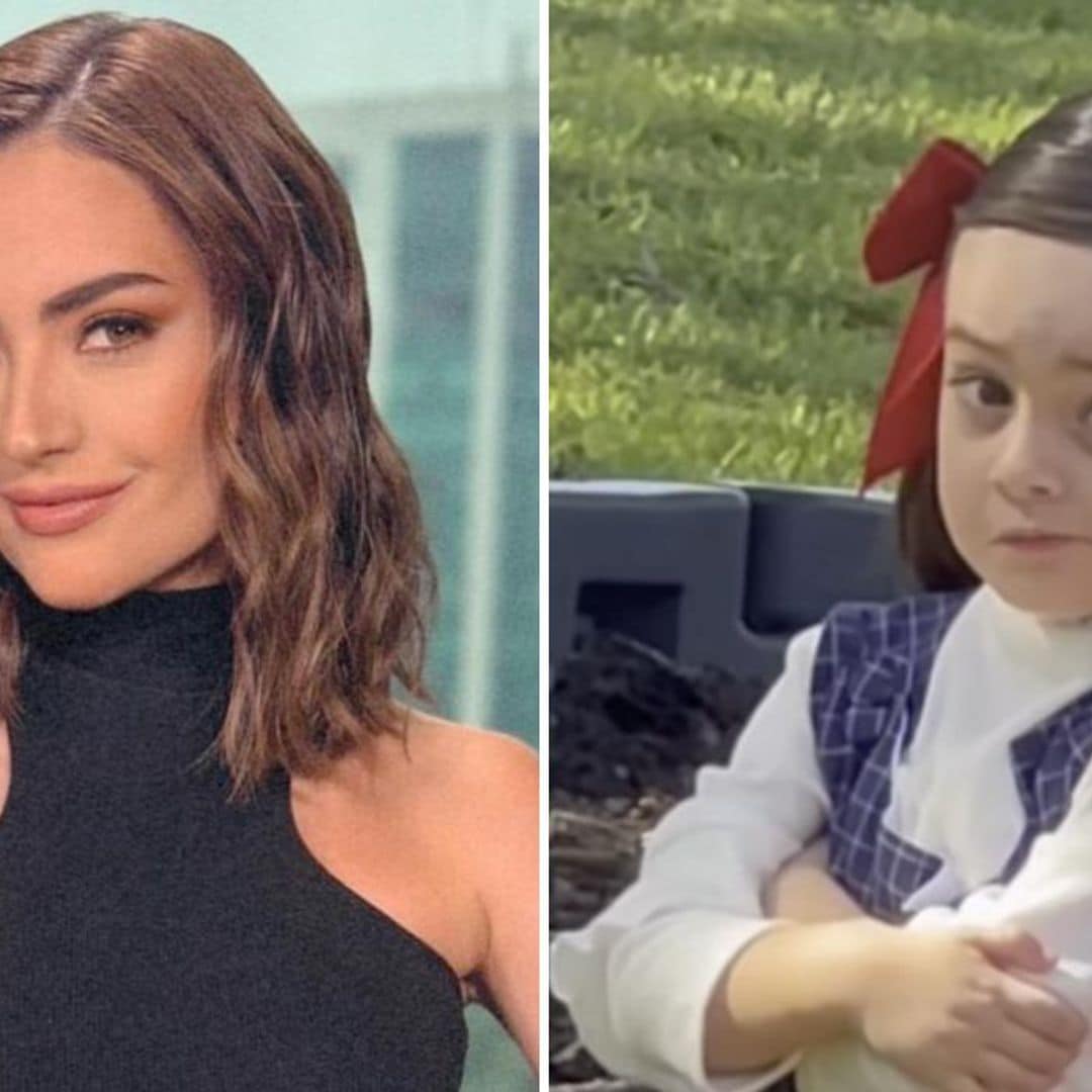 La graciosa reacción de Baby Megan, hija de Michelle Galván, en su show navideño