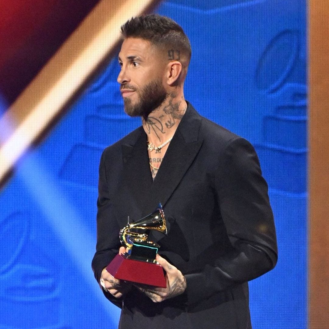 Sergio Ramos sorprende en los Latin Grammy tras lanzar su primer single: ¿Por qué subió al escenario?