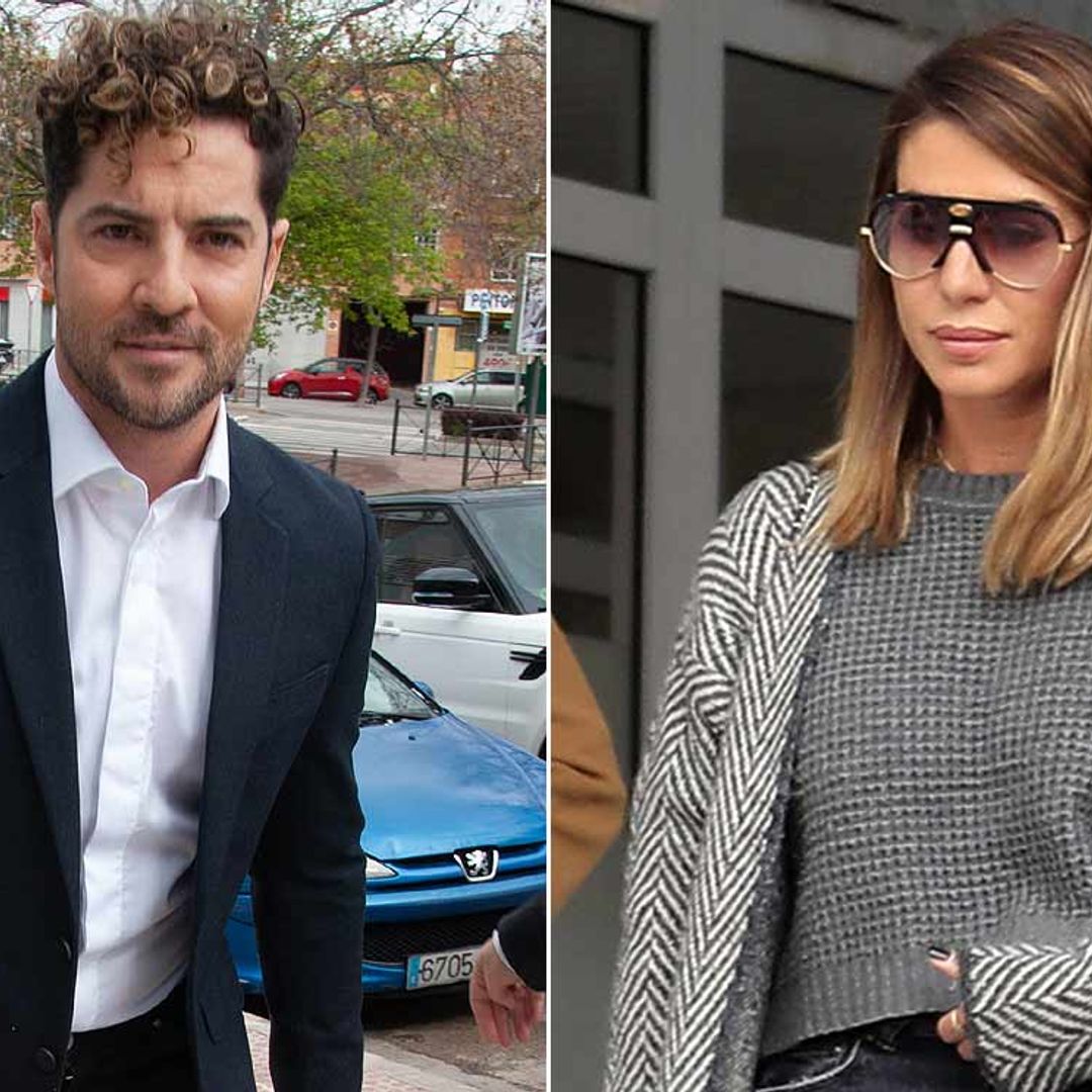 David Bisbal, cara a cara con Elena Tablada en los juzgados tres días después de ser padre