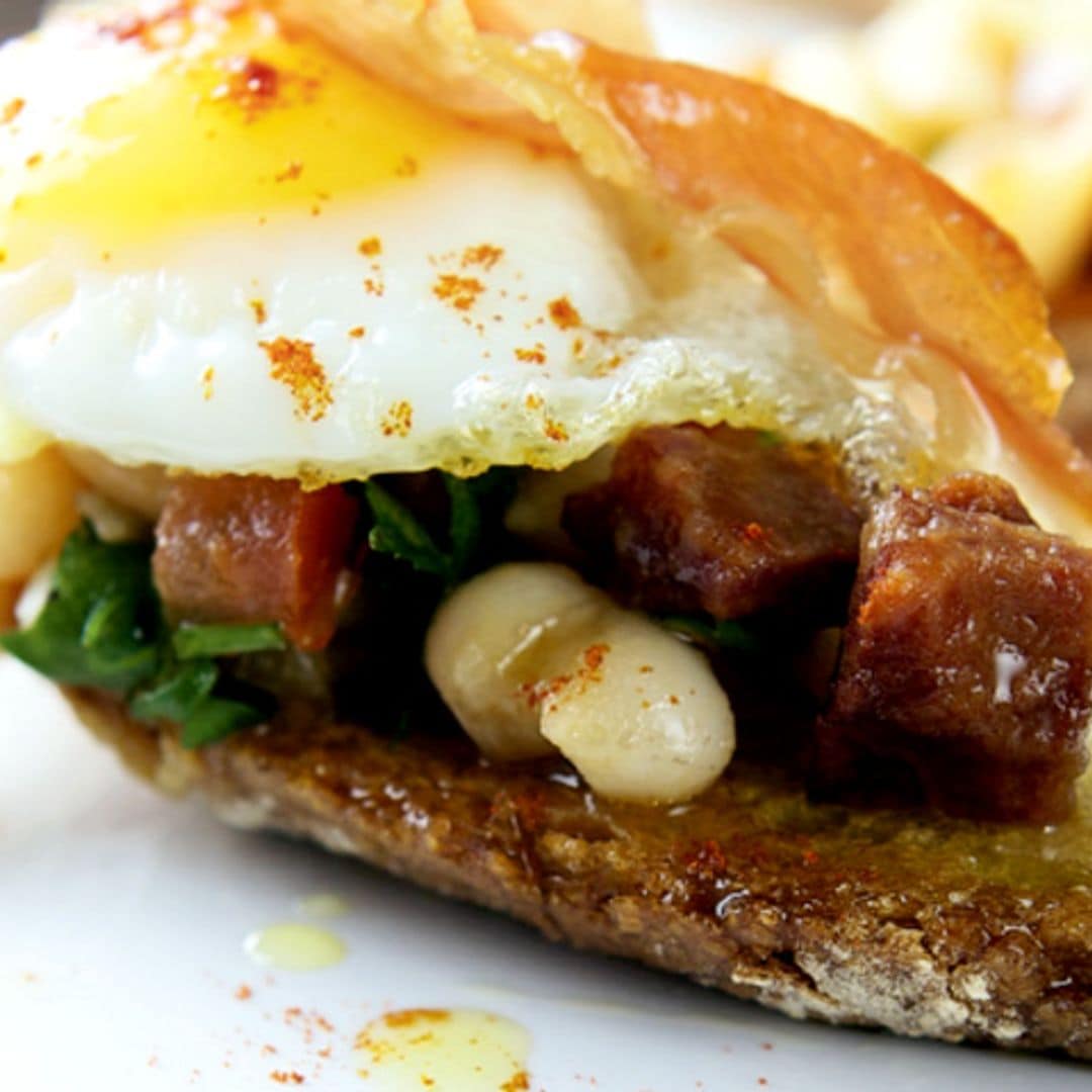 Tosta de desayuno inglés