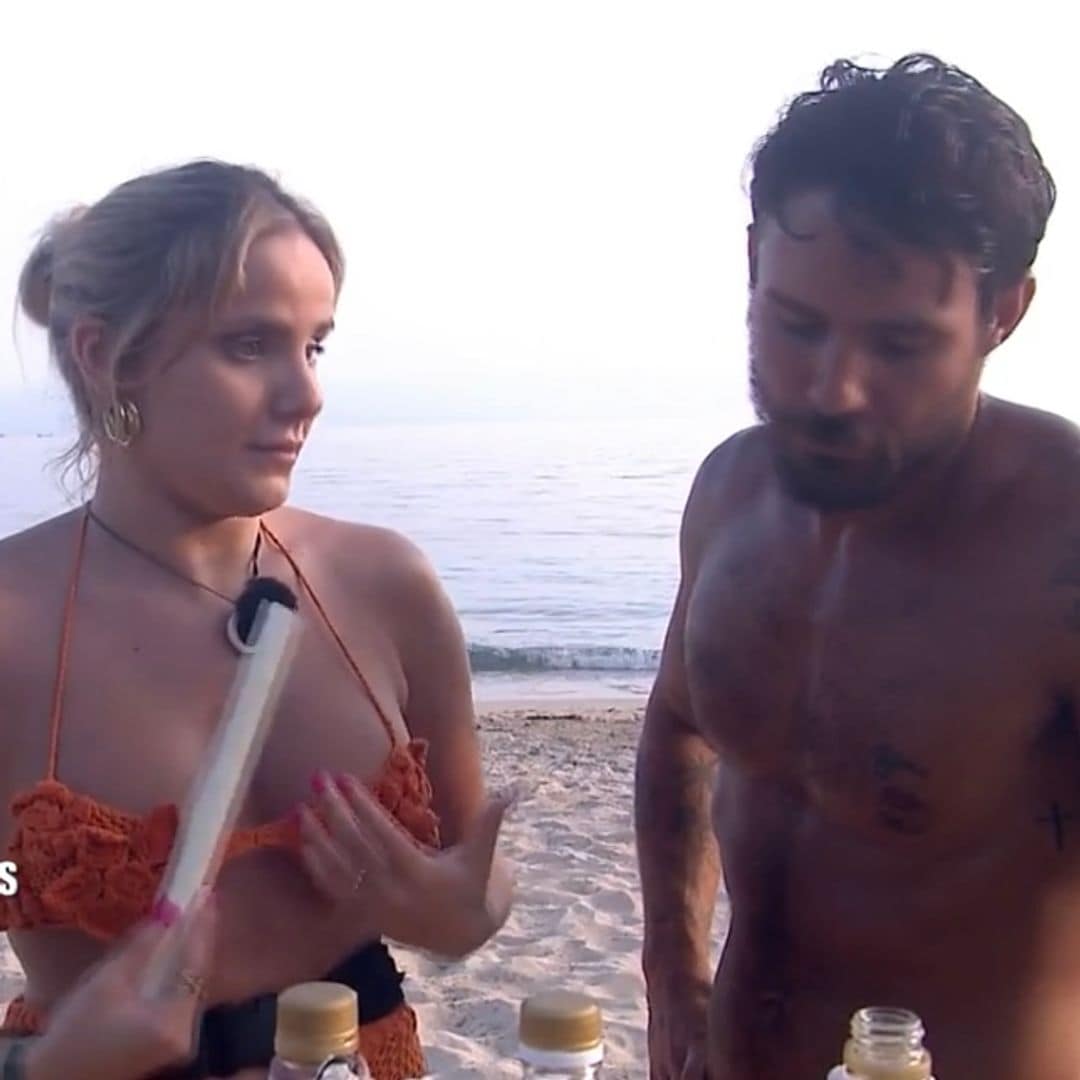Manuel reacciona en directo en 'Supervivientes' a los rumores de infidelidad de Gabriela
