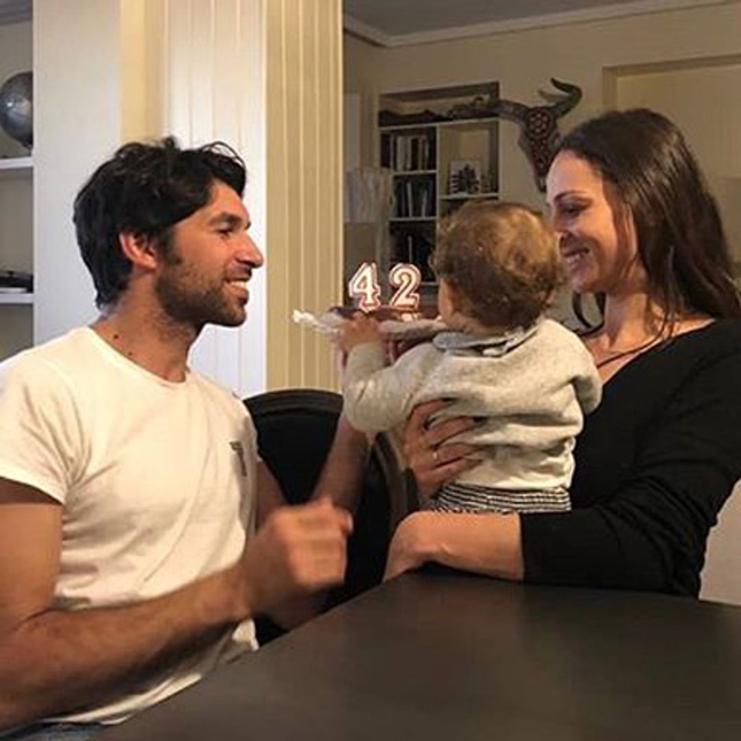 Cayetano Rivera celebra en familia su primer cumpleaños como padre
