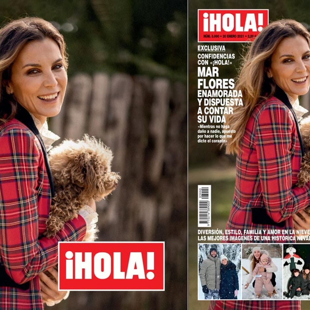 Exclusiva en ¡HOLA!: Mar Flores, enamorada y dispuesta a contar su vida