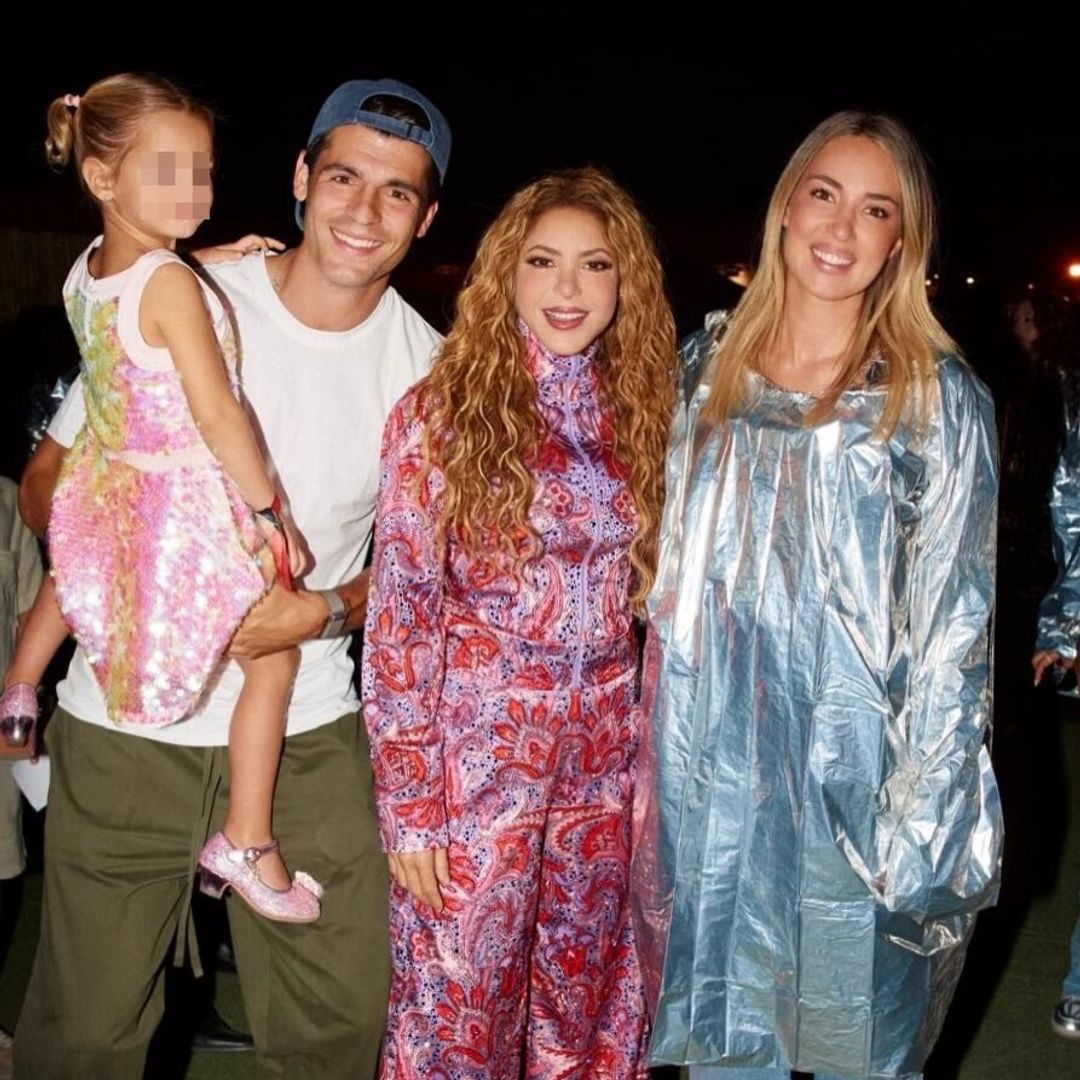 La noche que jamás olvidará Alice Campello: sale de 'loba' junto a Shakira y se come a besos a Morata