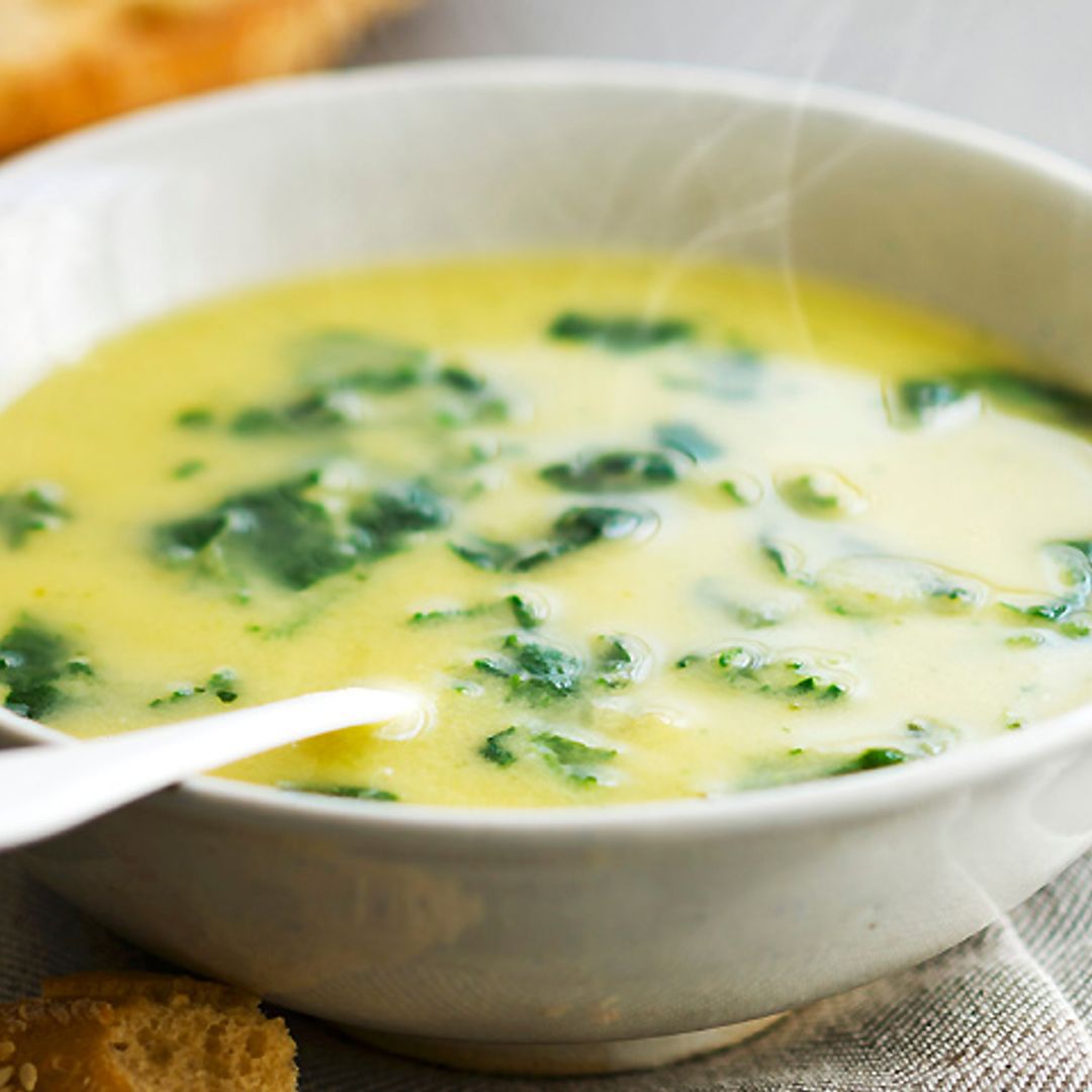 Crema de espinacas y patata