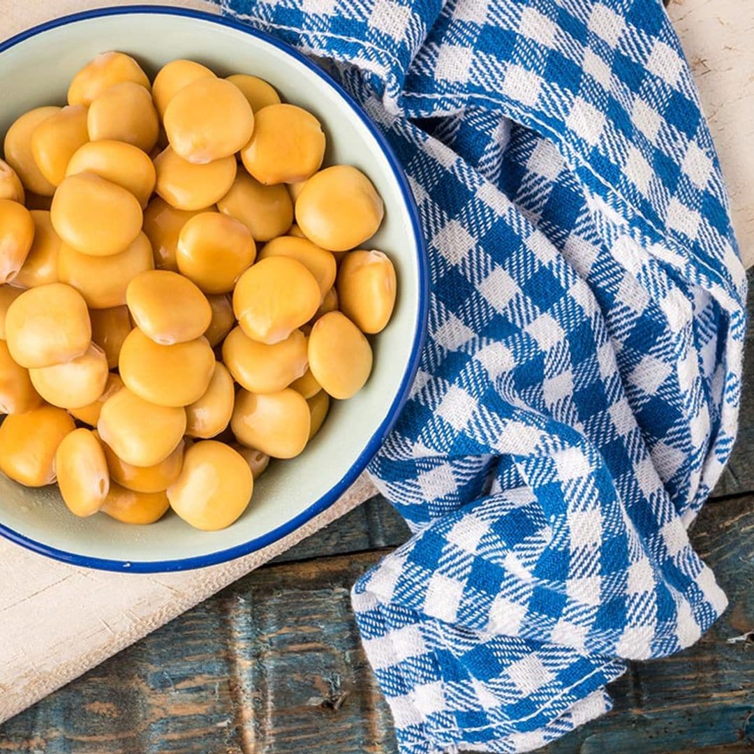 Altramuces: así es el aperitivo más nutritivo, saludable y ligero para picotear sin remordimientos