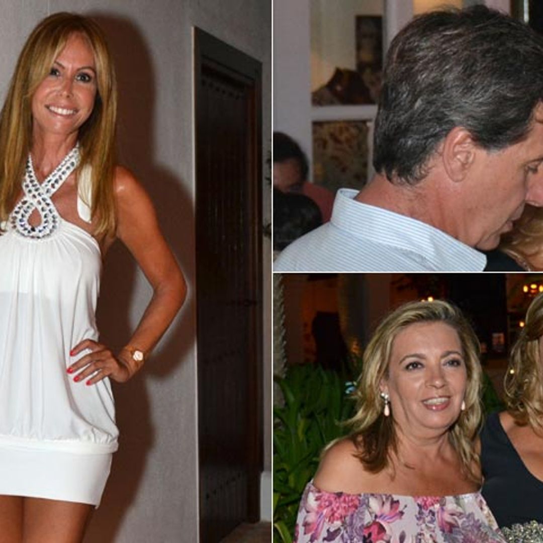 Lara Dibildos se lleva a Anna Barrachina a la gran fiesta del verano marbellí