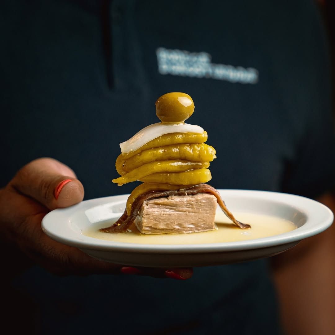 Pincho de La Bodega Donostiarra, barrio de Gros, San Sebastián