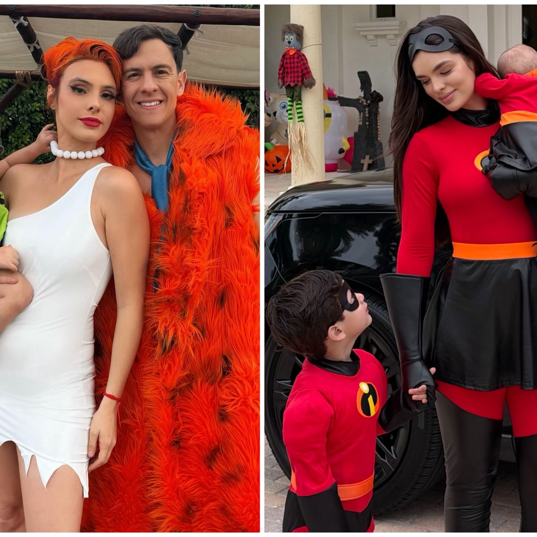¡Pura ternura! Los famosos y sus hijos conquistan Halloween con sus disfraces