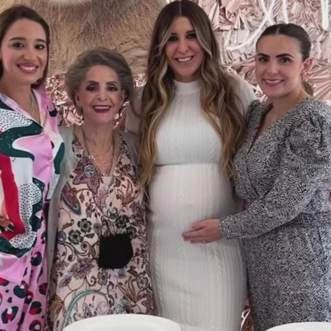 Doña Cuquita celebró el baby shower de Alexia Hernández, esposa de Álex Fernández