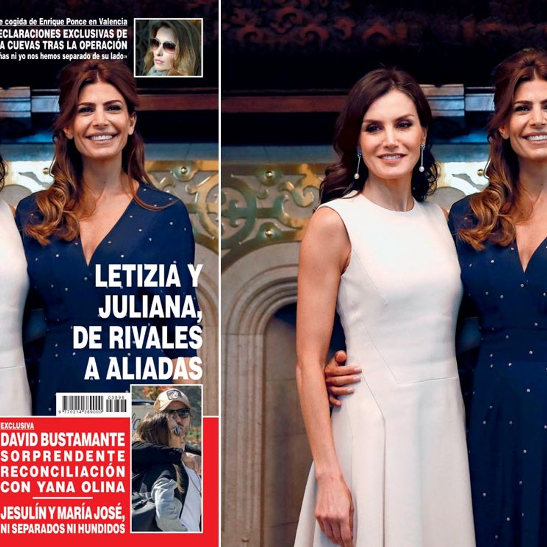 En ¡HOLA!, Letizia y Juliana, de rivales a aliadas