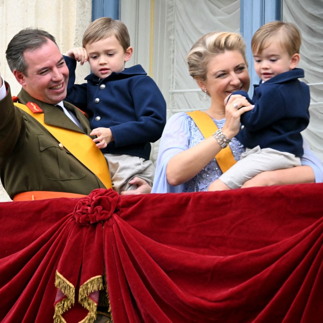 Charles de Luxemburgo protagoniza la foto más tierna del día convirtiéndose en heredero con solo 5 años