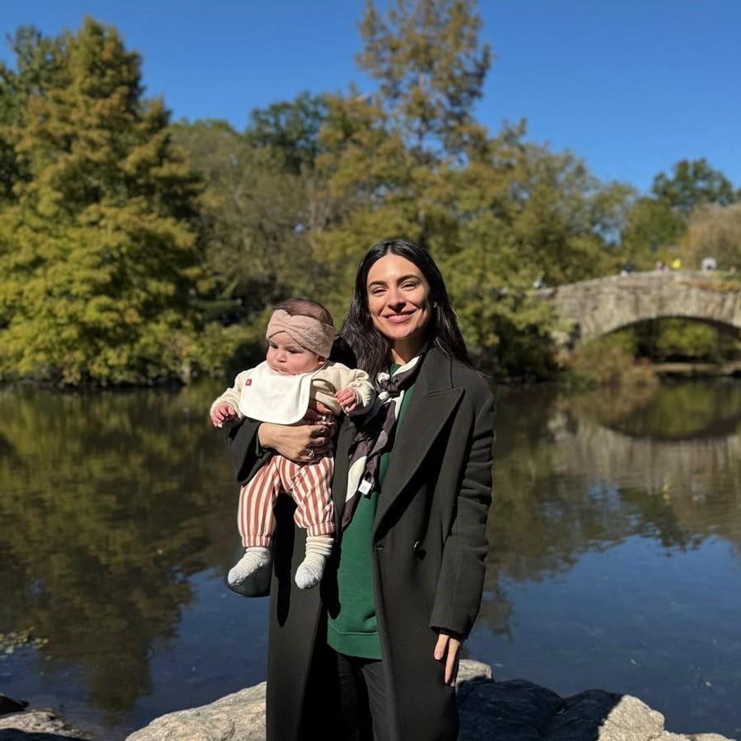 Ana Brenda Contreras cumple un sueño junto a su hija Aria en Nueva York