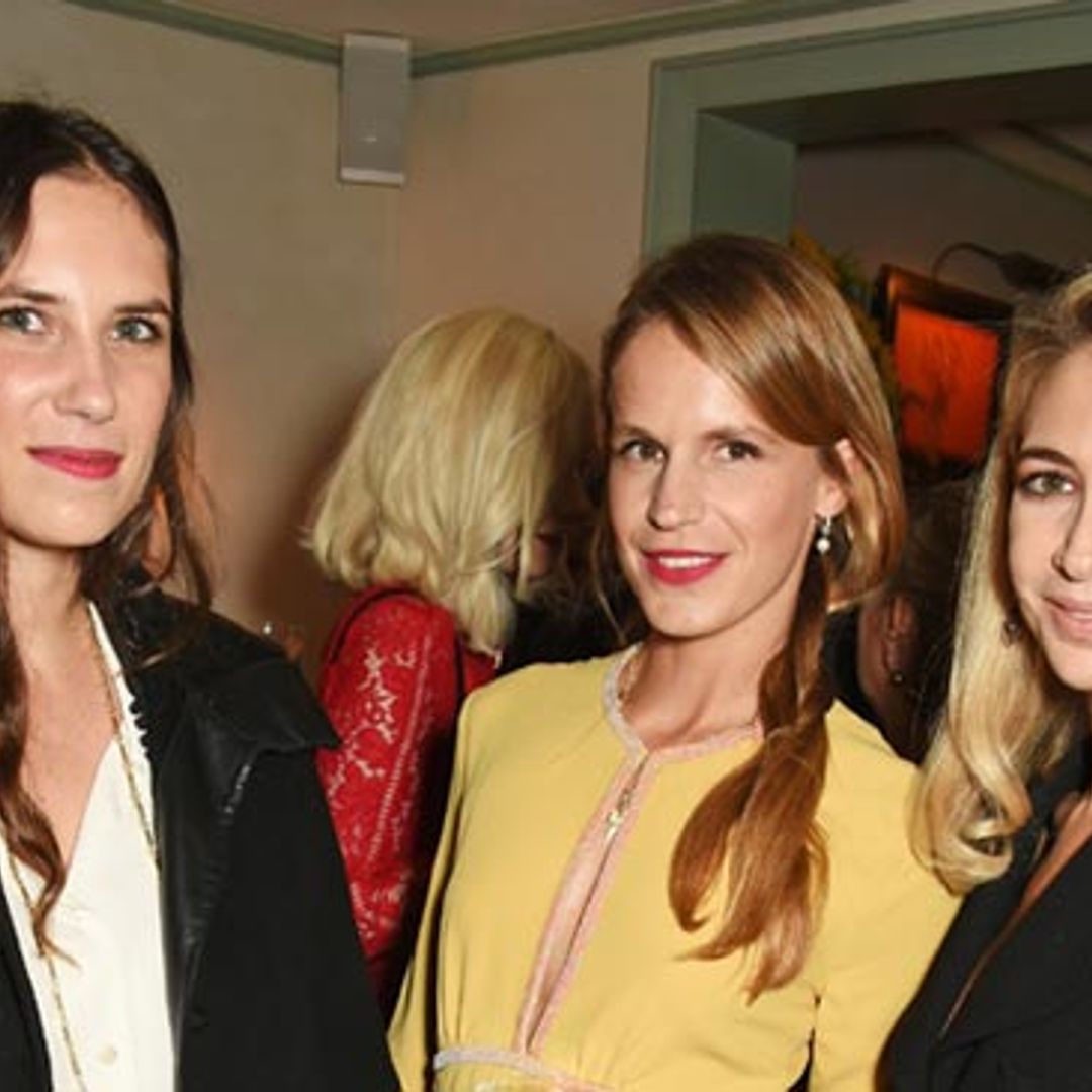 Tatiana Santo Domingo y sus amigas inauguran el nuevo curso con una fiesta de lo más 'salvaje'