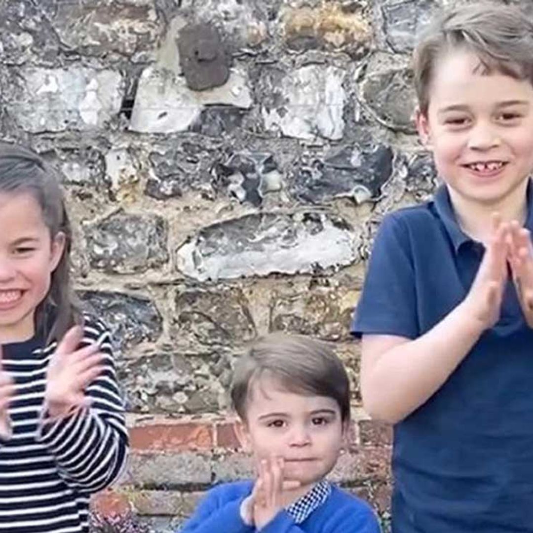 Los príncipes George, Charlotte y Louis de Cambridge se convertirán en decoradores navideños ¡por videollamada!