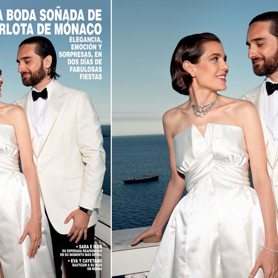 En ¡HOLA!: Nuevas imágenes de la boda soñada de Carlota de Mónaco