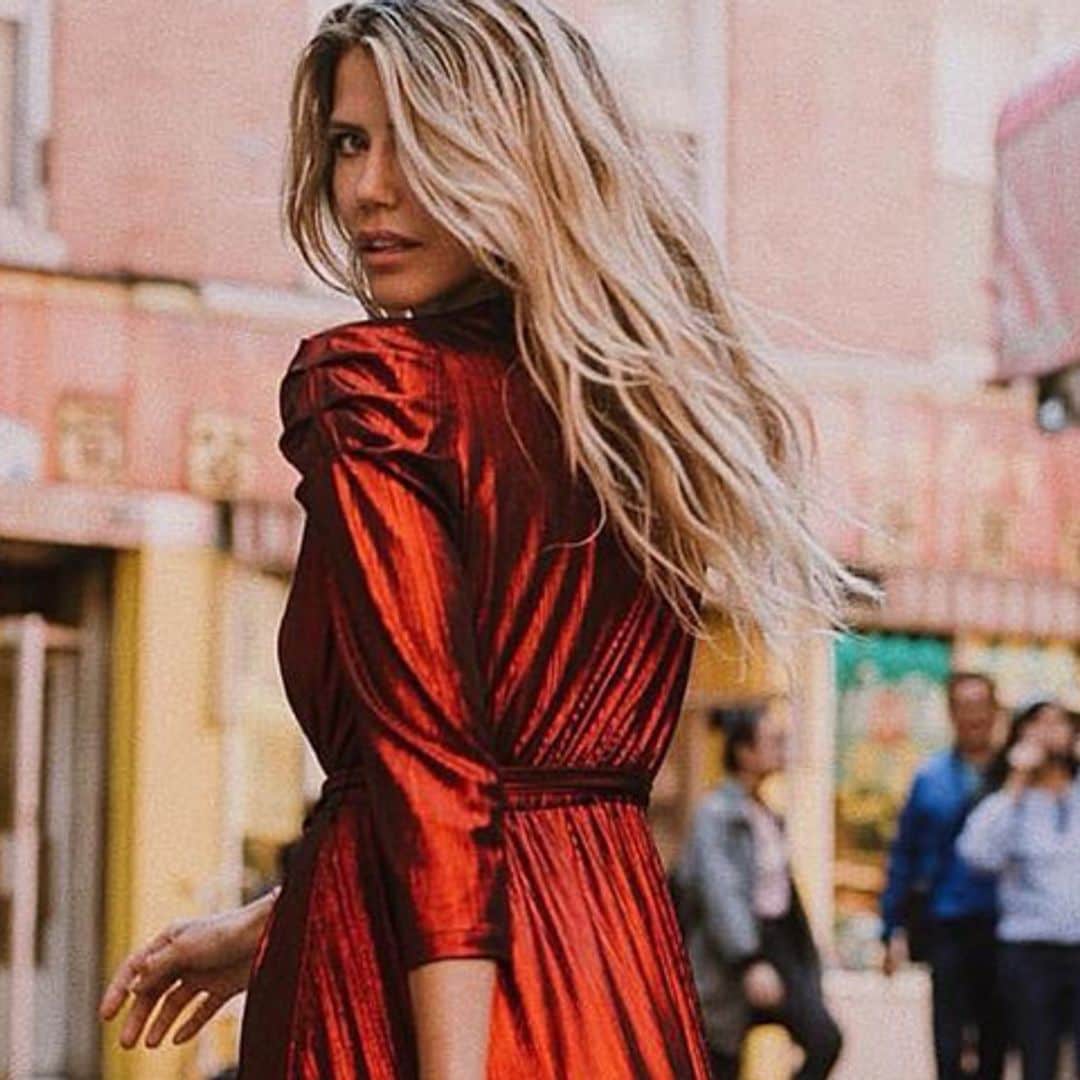 vestido rojo foto medida 2