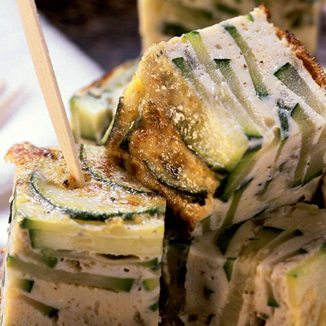 Taquitos de tortilla de calabacín