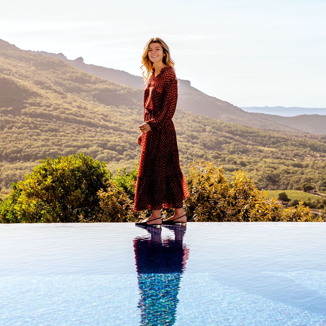 Vistas infinitas: Ubicada en lo más alto de Terrasses du Larzac, la casa cuenta con impresionantes vistas a toda la zona, copada en su mayoría por los viñedos familiares