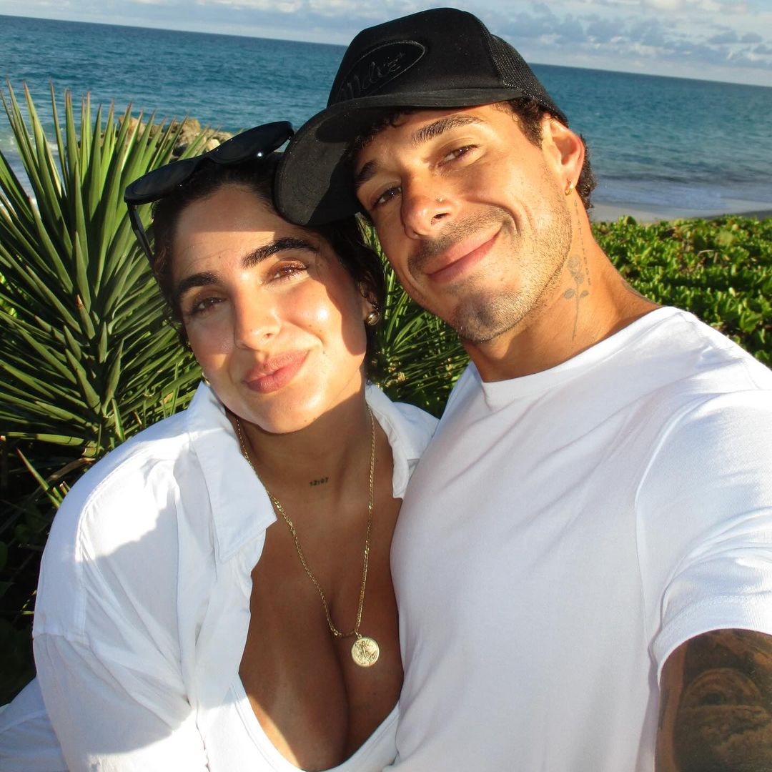 Isabella Ladera y Hugo García se convierten en padres y comparten la primera foto de su bebé
