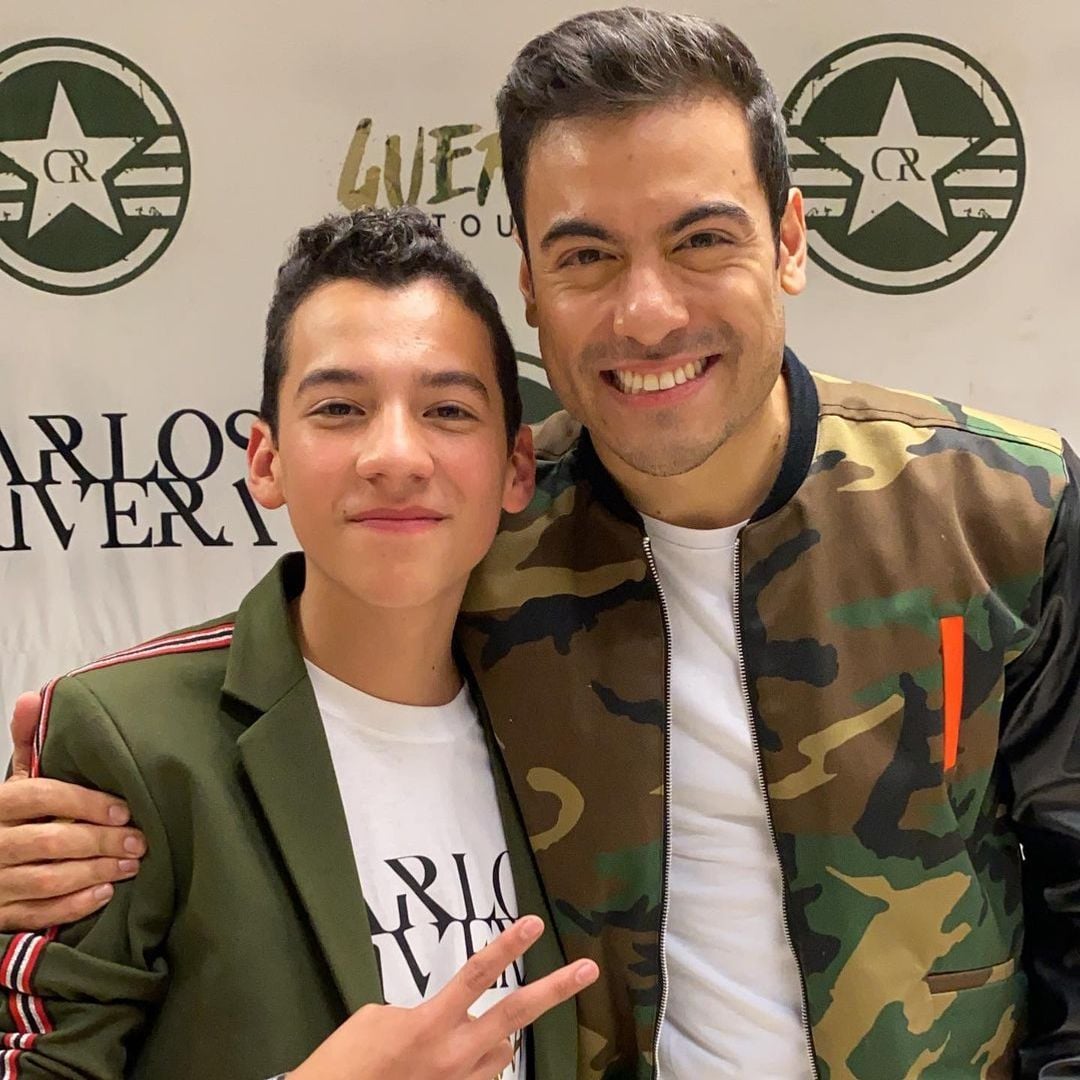 Carlos Rivera y Mario Girón coindieron en 2019 en 'La Voz Kids'