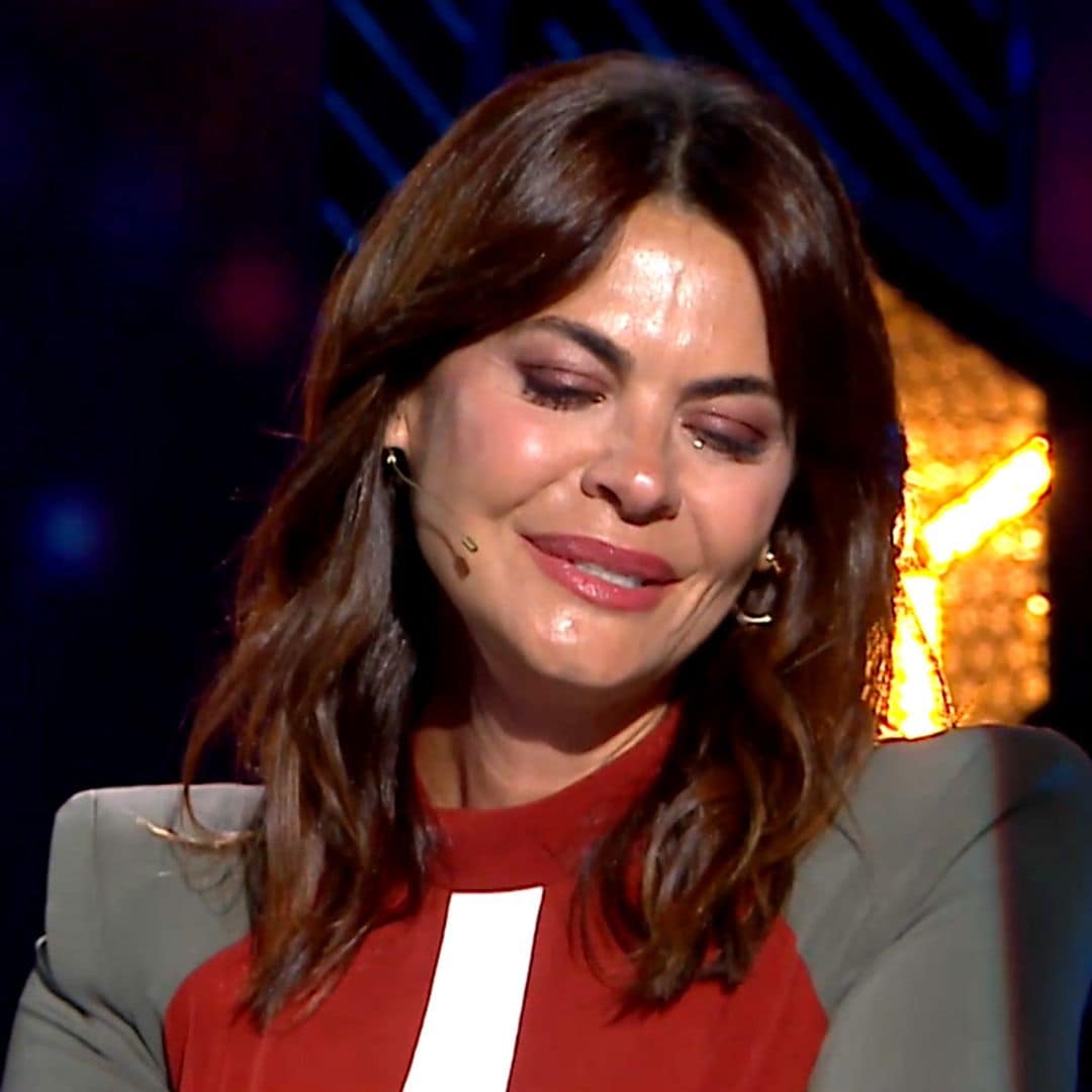 María José Suárez se rompe en el programa de Bertín Osborne: "Esto es un huracán de emociones"