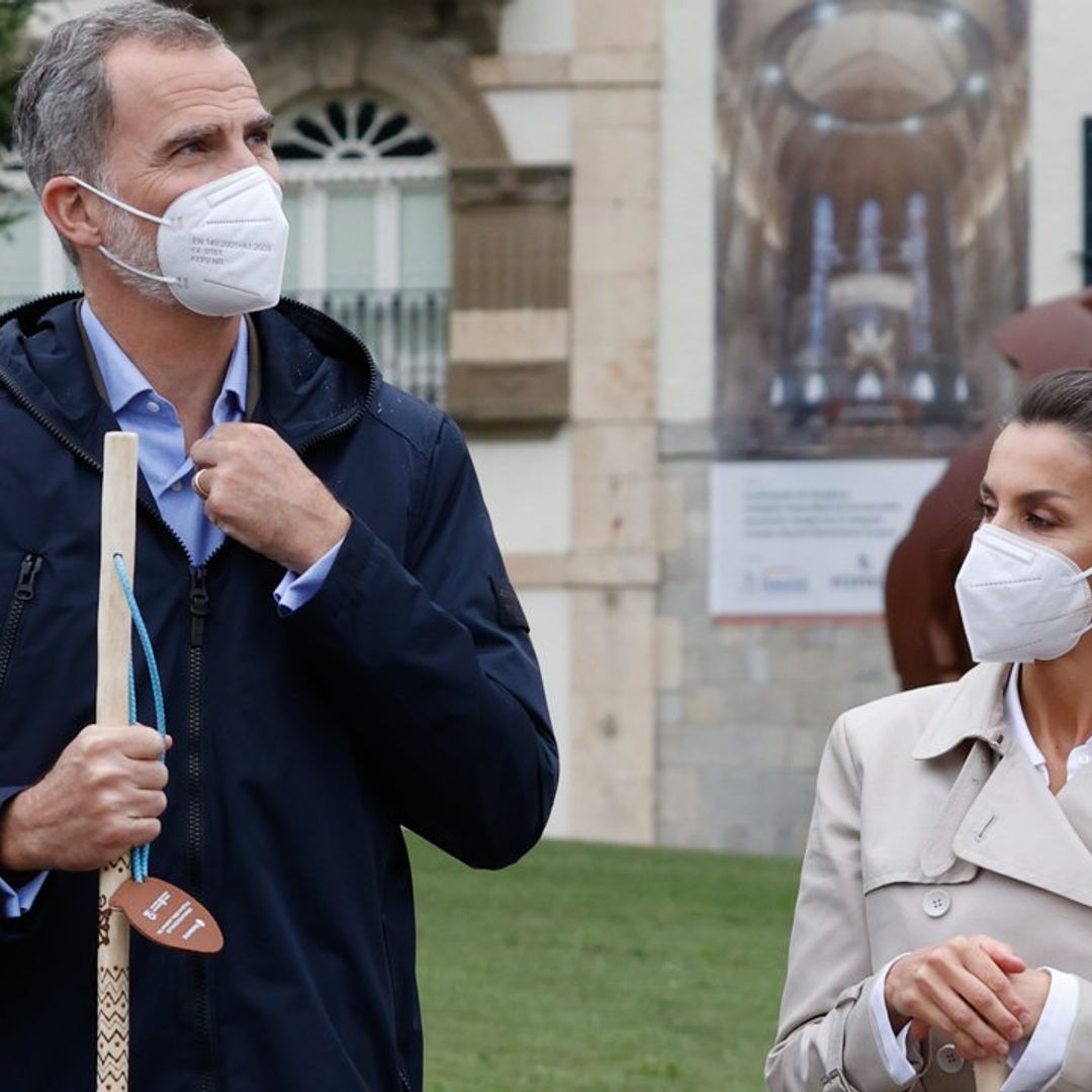 Felipe VI y Doña Letizia, los Reyes peregrinos en el Camino de Santiago
