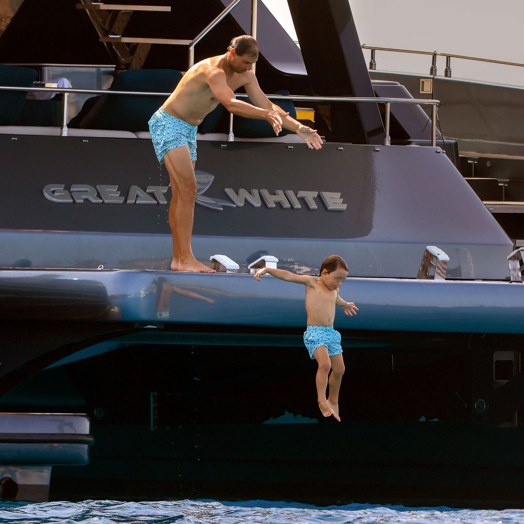 Rafa Nadal presume de verano en familia durante sus vacaciones en Ibiza