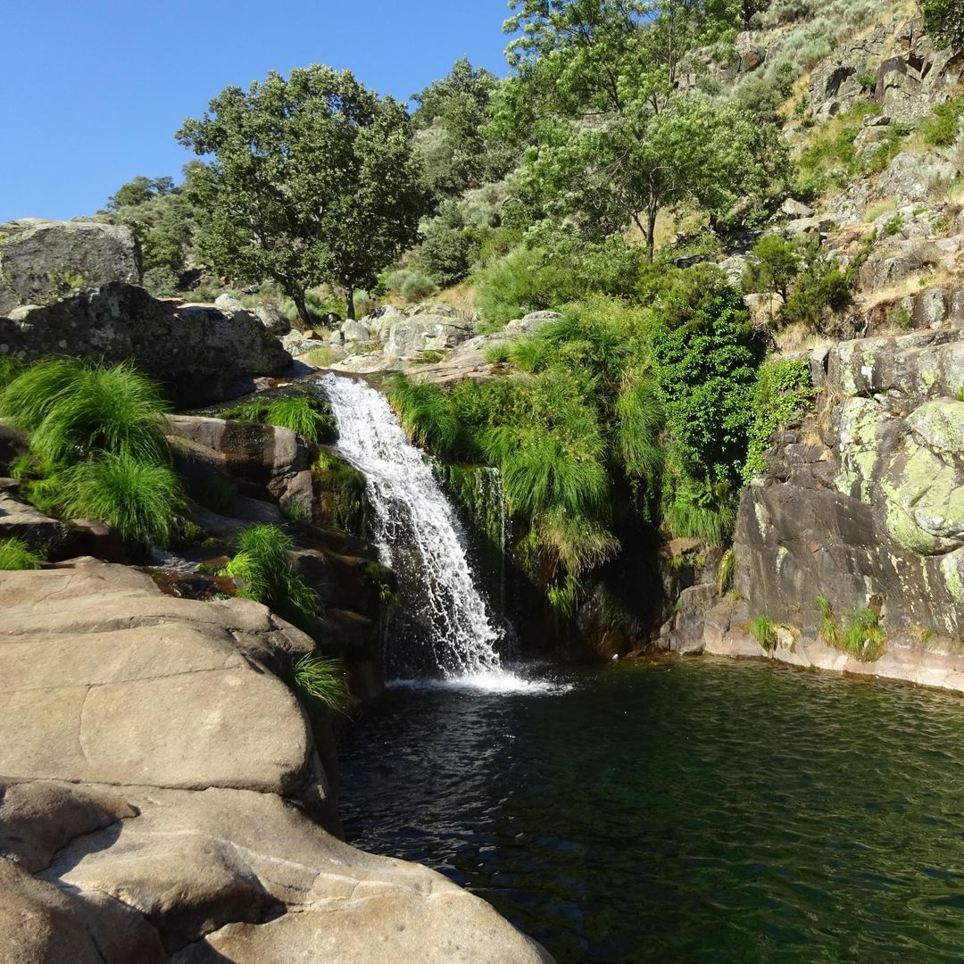 Charco del Trabuquete, Guijo de Santa Bárbara, Cáceres