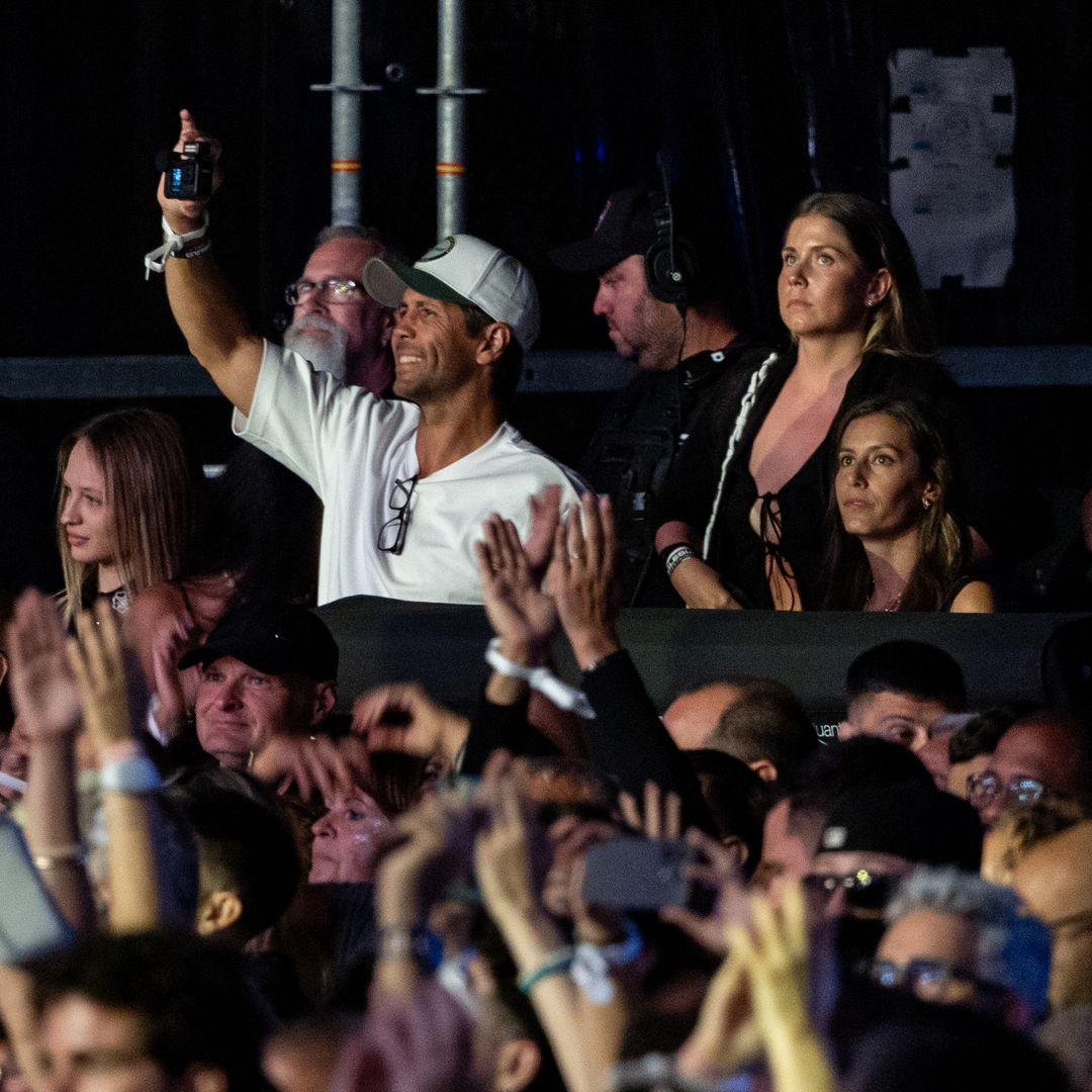 El momento fan de Ana Boyer y Fernando Verdasco en el concierto de Enrique Iglesias