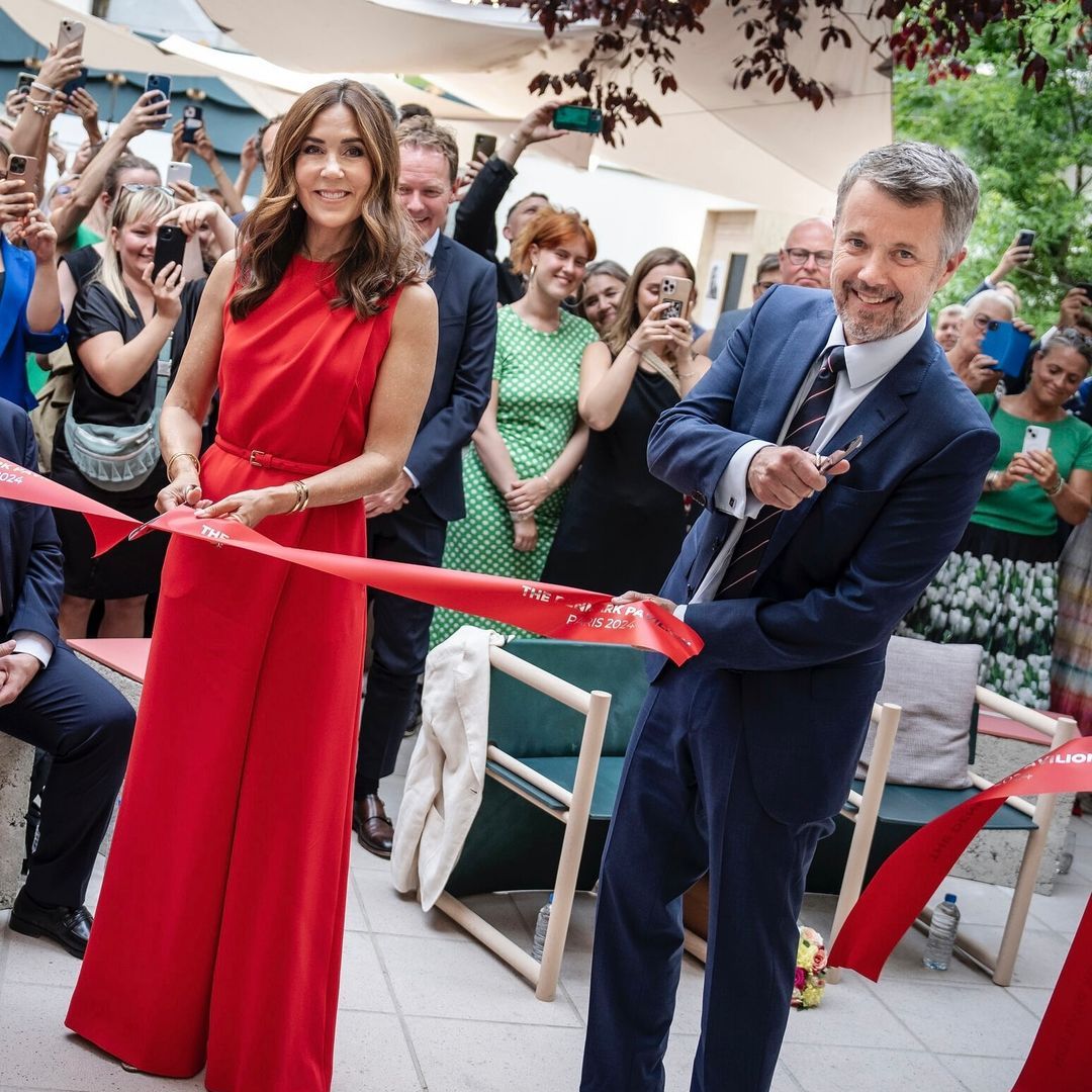 La reina Mary y el rey Federico de Dinamarca en París para la ceremonia de apertura de los Juegos Olímpicos