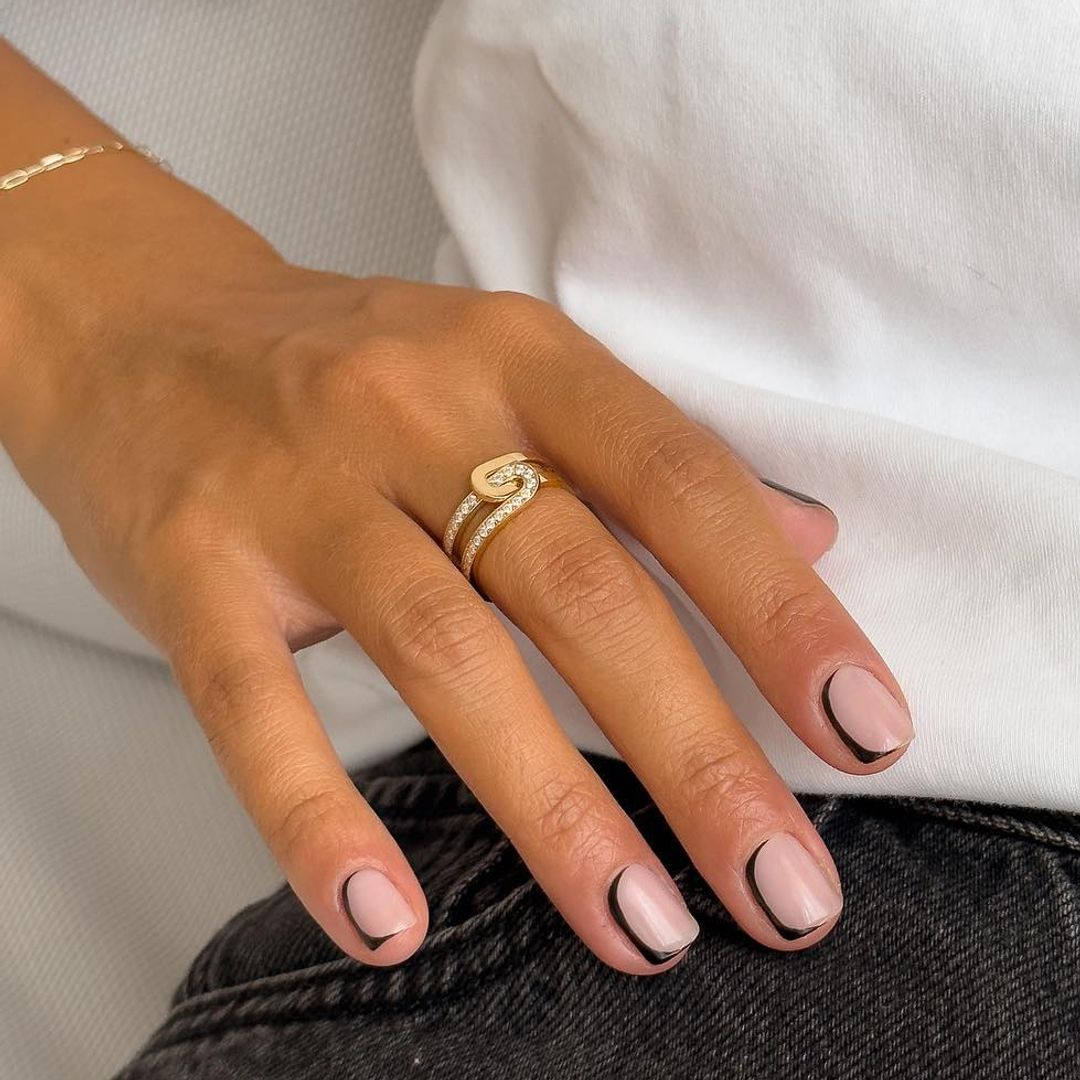 12 manicuras 'frame nails', la única tendencia atrevida que te gustará si eres clásica