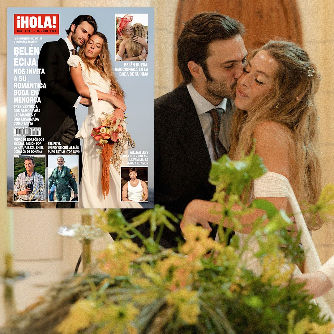 Belén Écija nos invita a su romántica boda en Menorca: las fotos no vistas y todos los detalles
