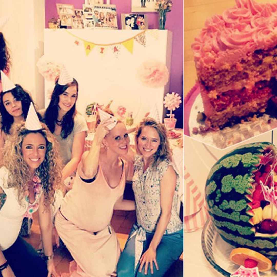 La divertida 'baby shower' de María Castro con la que desvela el nombre de su futura hija