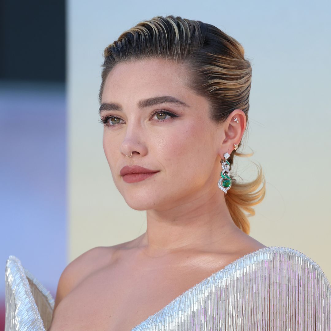 Florence Pugh deslumbra con un vestido escultórico en la premier de 'Spider-Man: Brand New Day'