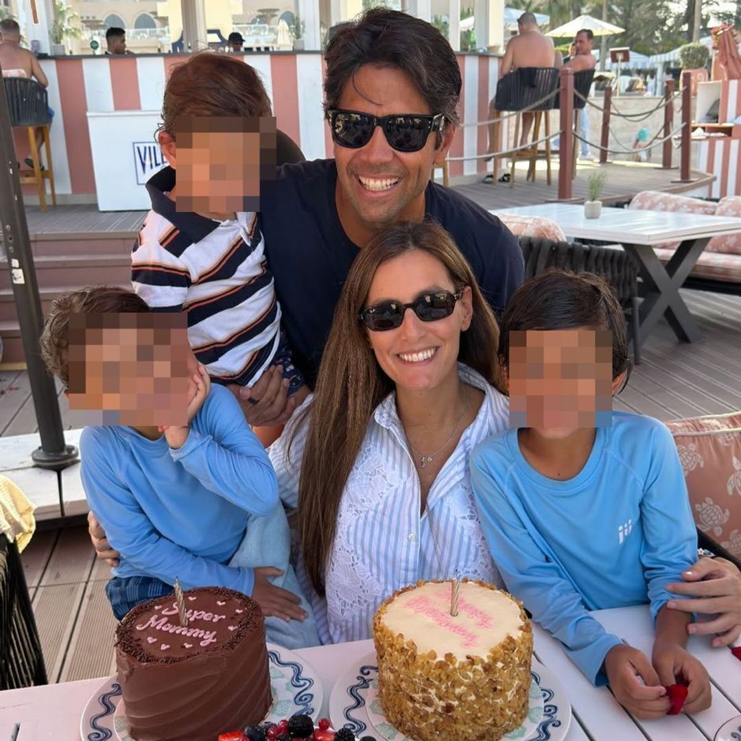 Las fotos de la celebración familiar de Ana Boyer por su cumpleaños, a punto de convertirse en madre de cuatro